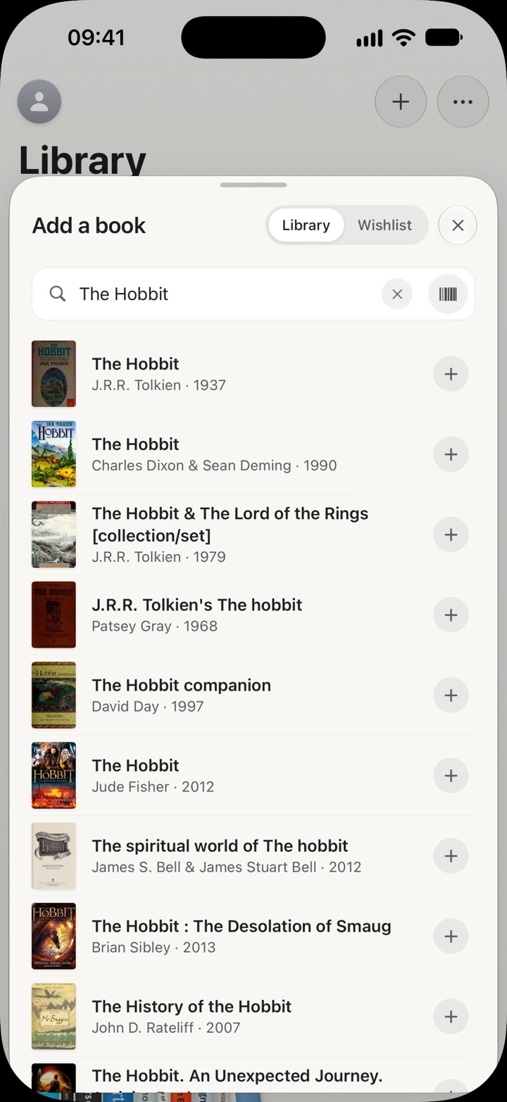 Searching for The Hobbit, with covers for each edition